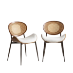Cane Orbit Dining Chair